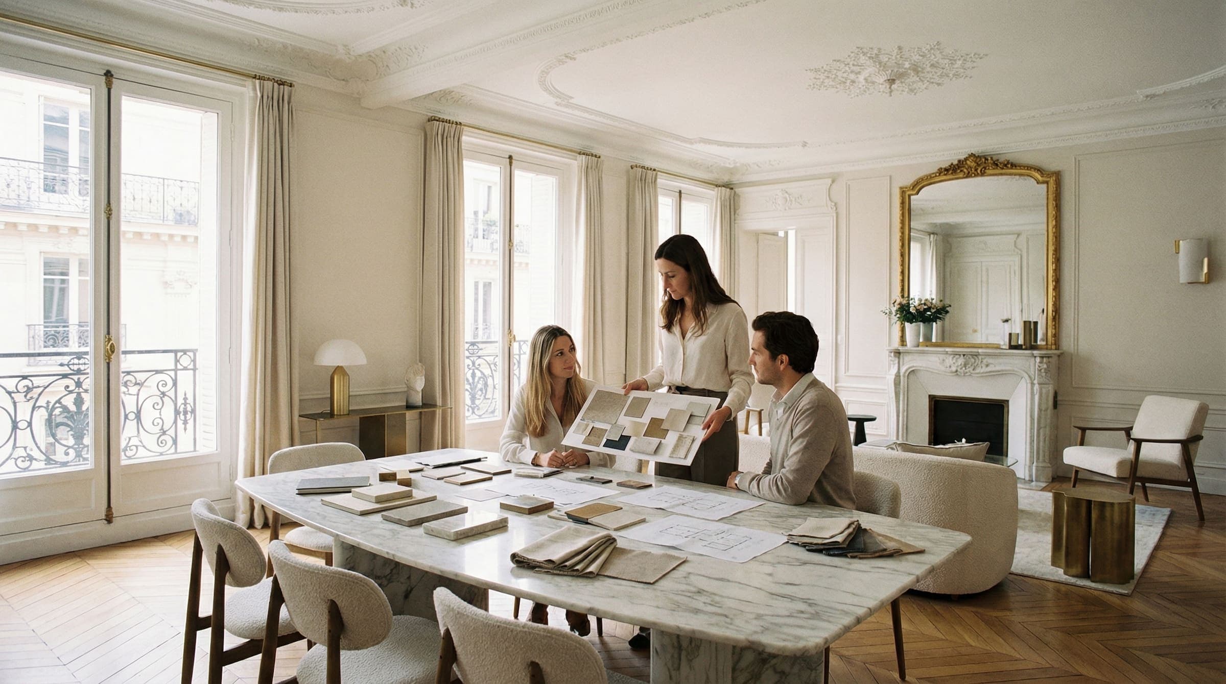 Apartment styling by decorator